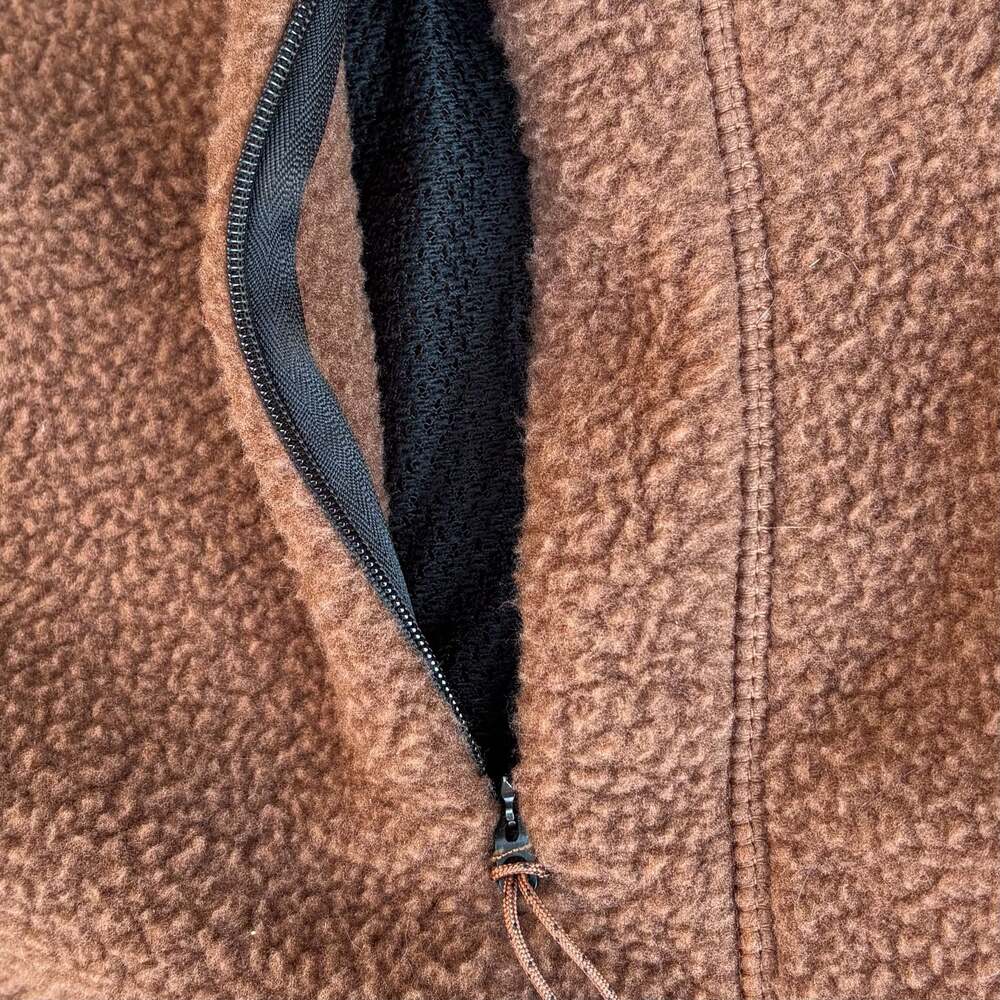 NWT Mountain Hardwear Women's HiCamp Fleece Gorpcore Hoodie Brown Size Large - Picture 5 of 6